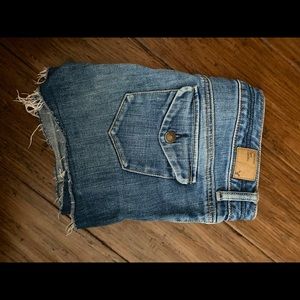 Dark Blue Jean Shorts